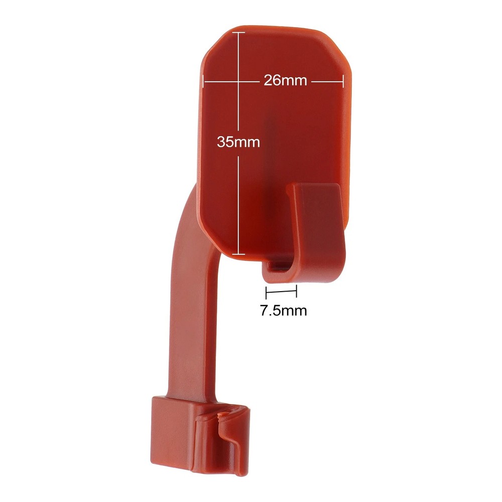 10 pcs Autoclavable Digital Bitewing Sensor Holder Red