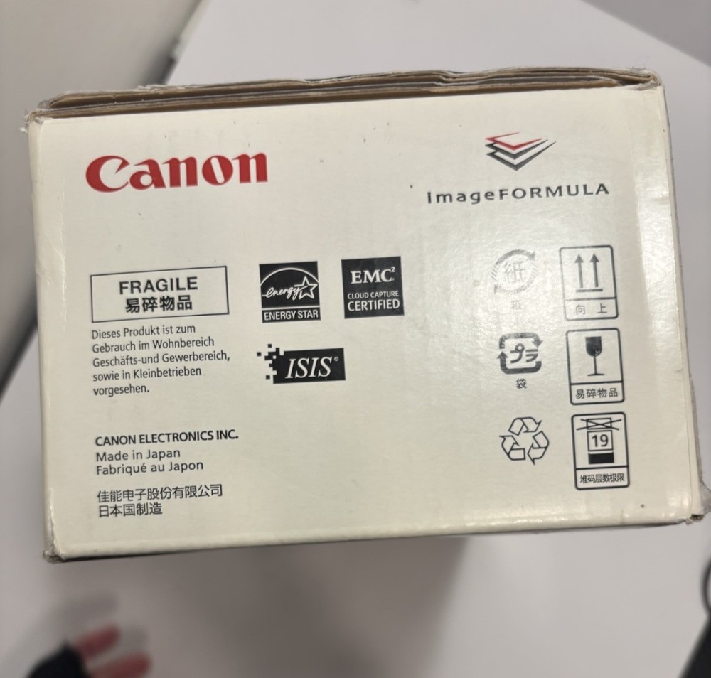 Canon Image Formula P-215II Mobile Document Scanner New Open Box