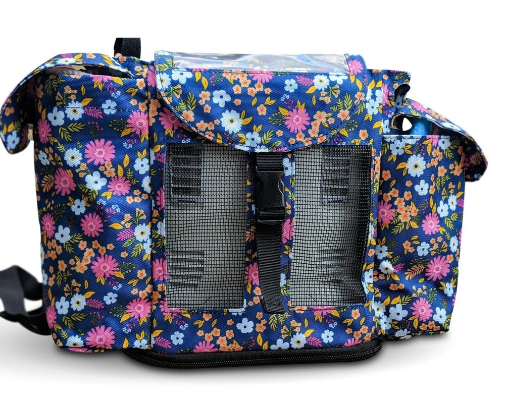 OxyGo Backpack w/ Pockets - Floral (O2Totes)