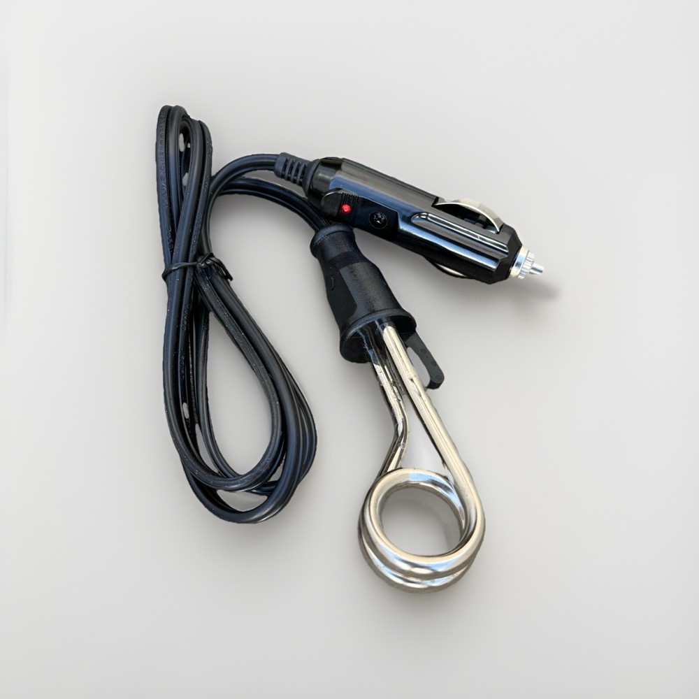 12V Quick Water Heater Boiler Element Heat Boil Immersion Liquid Coffee Tea Mug