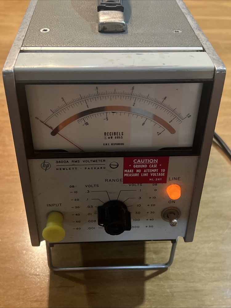 HP 3400A RMS Voltmeter