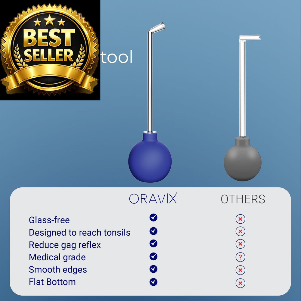 Oravix Tonsil Stone Vacuum, Remover Vacuum Suction, Tonsil...