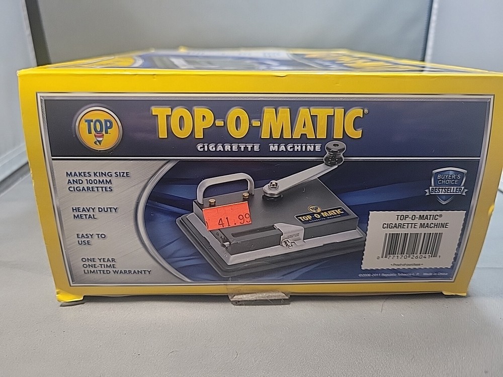 Top Top-O-Matic Manual Cigarette Loading Machine Tested Working