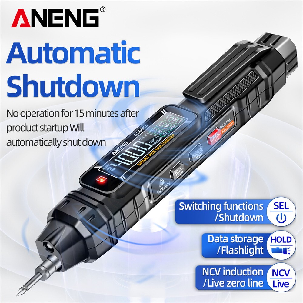 ANENG Professional Digital Multimeter Pen AC/DC Voltage Testing Essential To