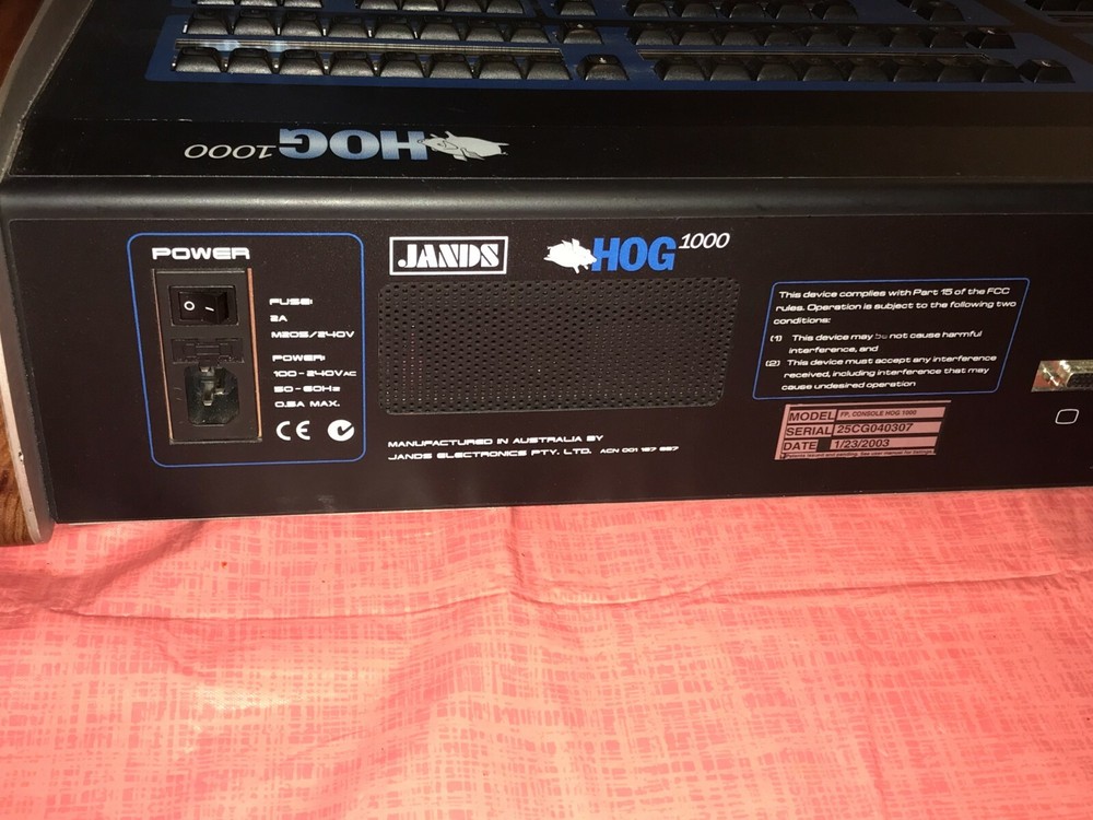 Jands Hog 1000 Stage Lighting Console