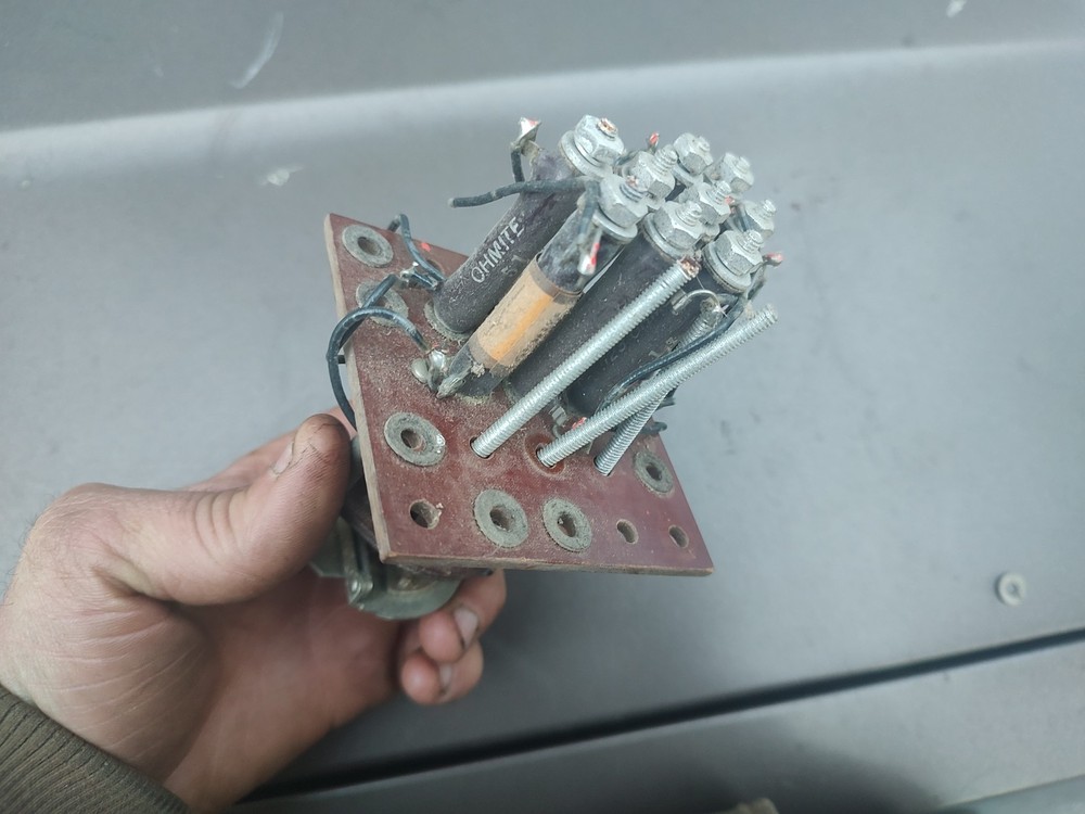 Ohmite Resistors On A Rority Switch