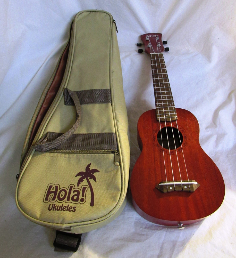 HOLA UKULELE WITH CASE MODEL HM-121RD
