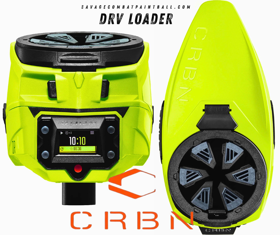 NEW CARBON CRBN DRV Paintball Loader - Lime