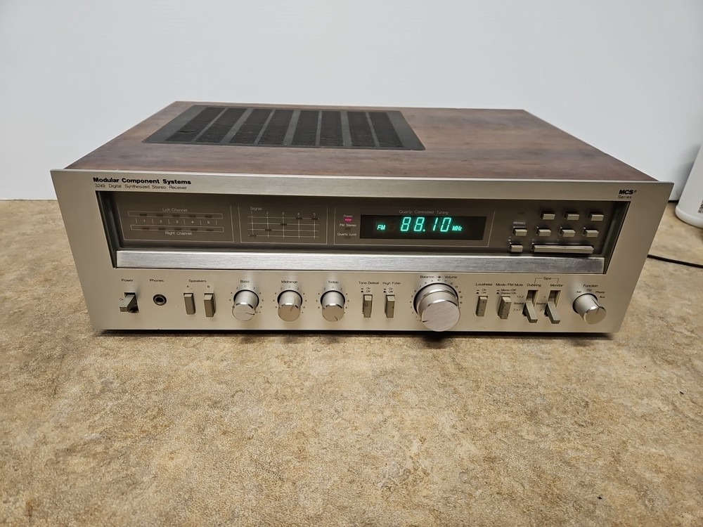 MCS 3249 Modular Component Systems Digital Synthesized Stereo Receiver
