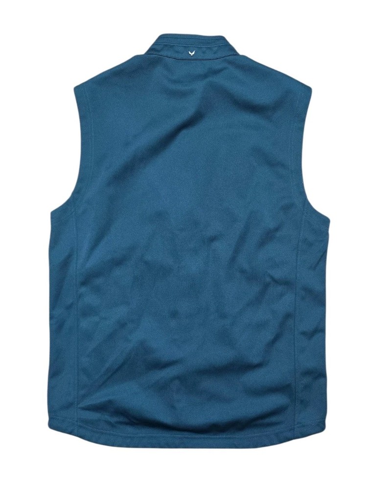 Fennec Highly Evolved Full Zip Performance Golf Vest Polyester Blend Medium