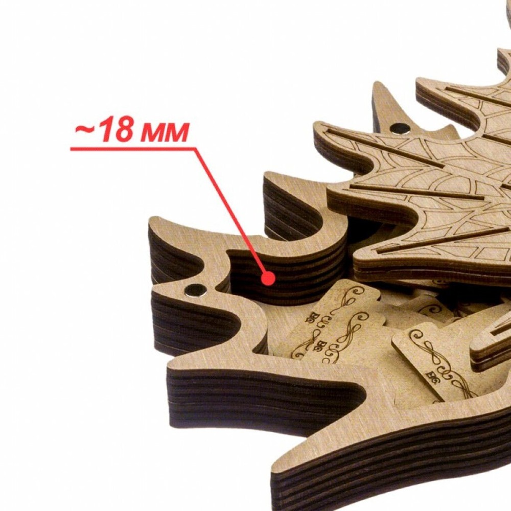 Plywood Needlework Box + 21 spools Needlework Organizer Thread/Floss organizer