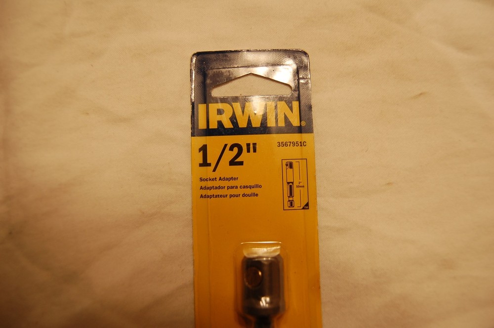 Irwin 1/2" Drive Socket Adapter 3567951C