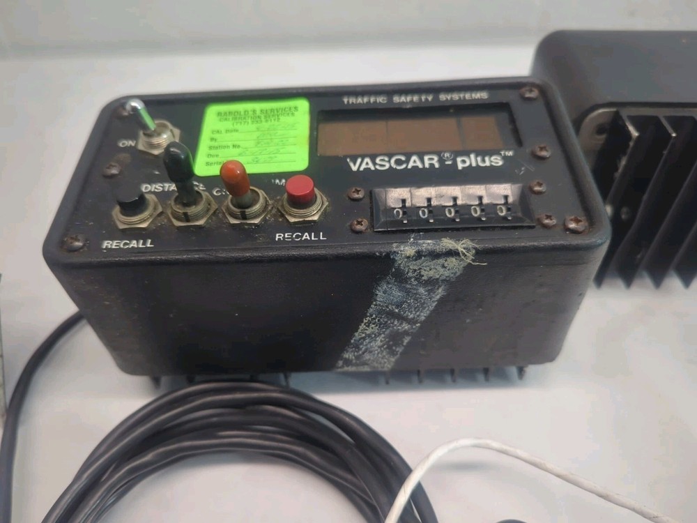 VASCAR PLUS RADAR SPEED READ OUT CABLE PART LOT UNTESTED AS IS