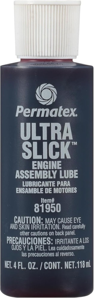 Ultra Slick Engine Assembly Lube, 4 oz. , Red