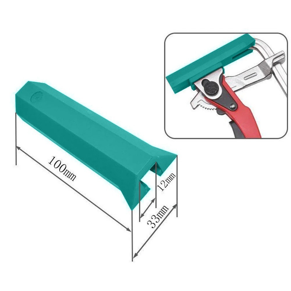 Track Saw Guide Clamp Cover for Secure Positioning and Efficient Cutting Tasks