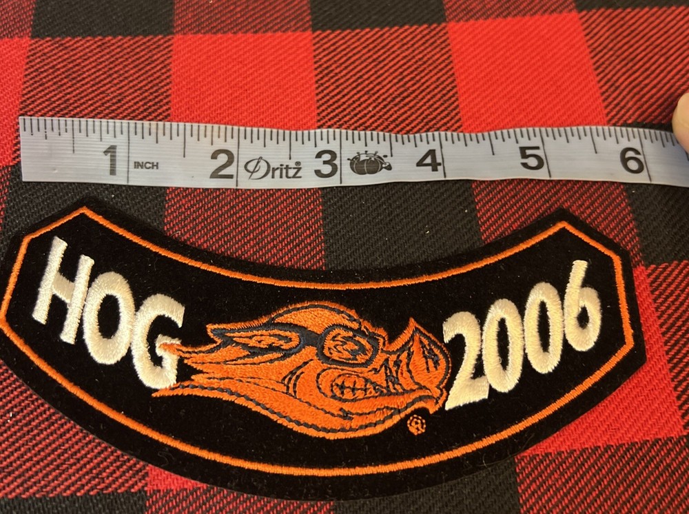Harley Davidson Owners Group "HOG 2006" Motorcycle Patch NEW