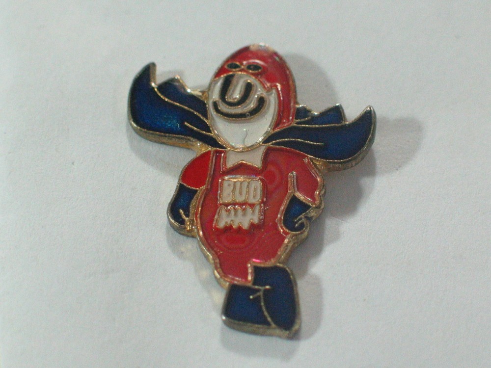 Vintage Bud Man Enamel Pin