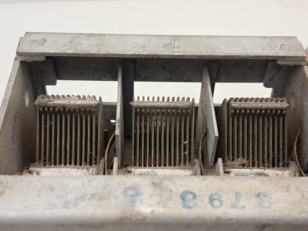 Variable capacitor - Tree-section capacitor - used - HAM Radio