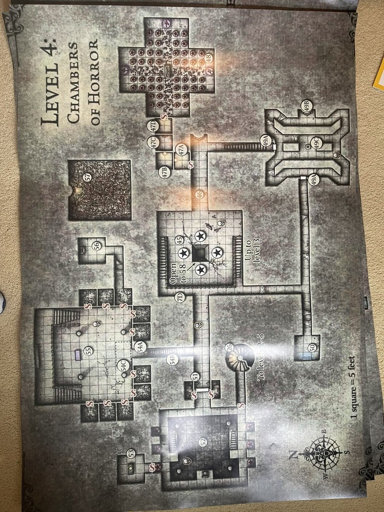 DND Tomb Of Annilation INCLUDES Full Size Maps