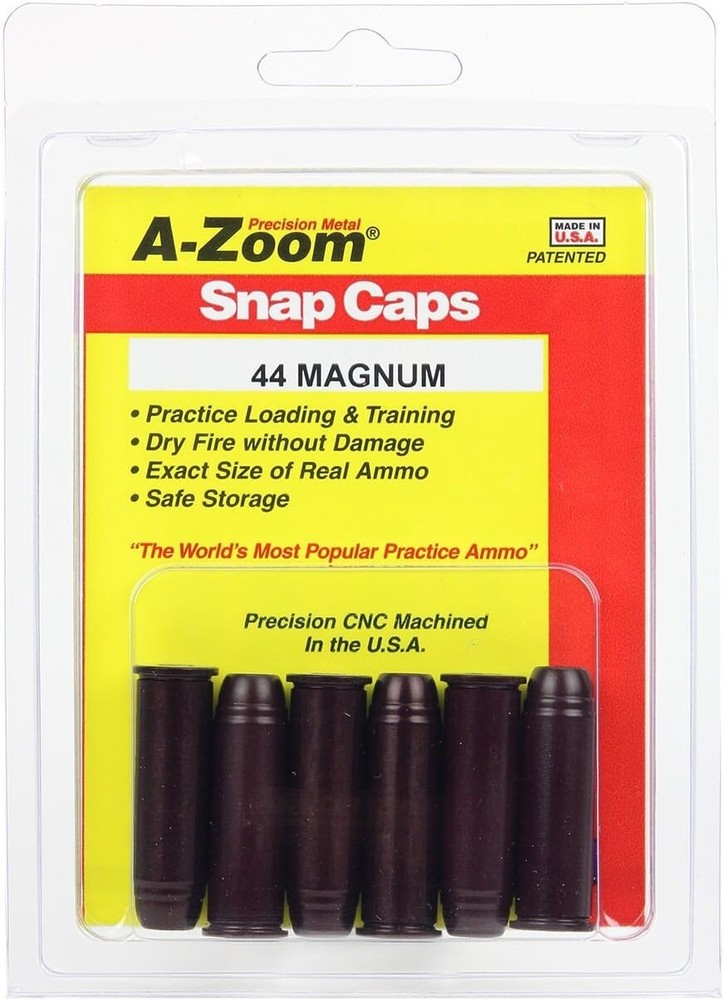 44 Magnum Snap Caps 6 Pieces,Brown