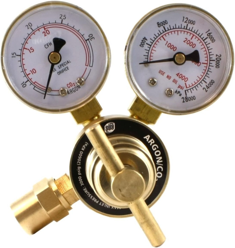 Industrial Argon Regulator & Flowmeter for MIG & TIG Welding