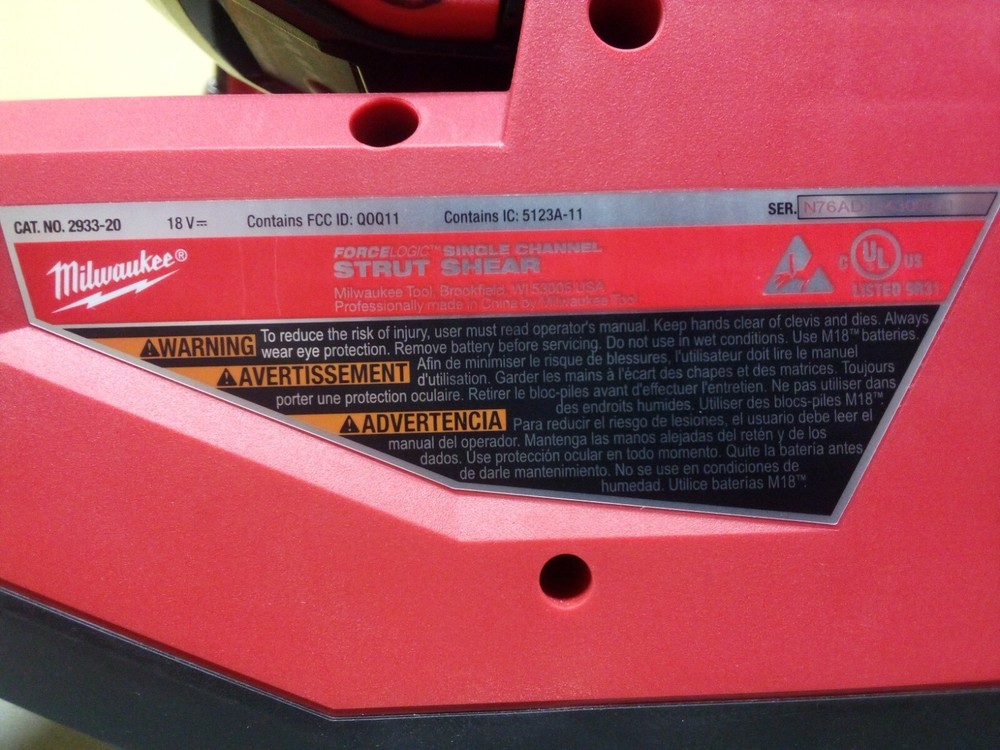 Milwaukee M18 Underground Cable Cutter