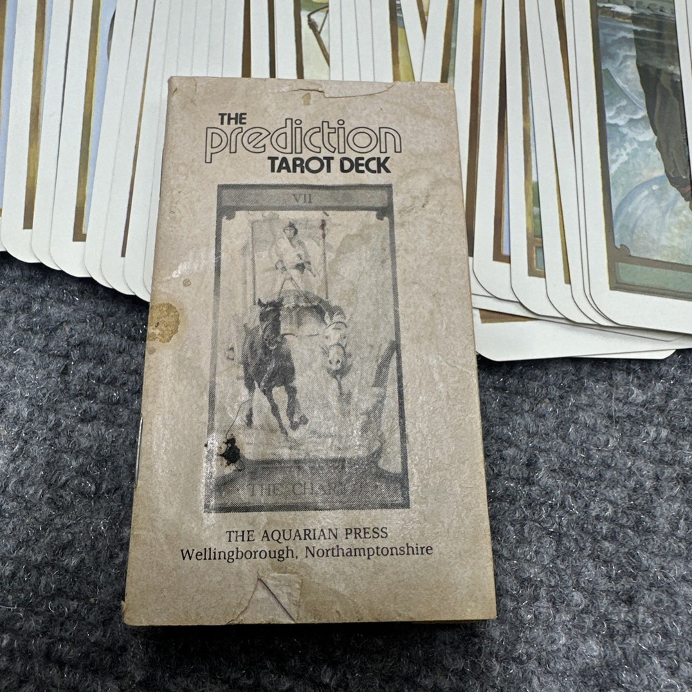 Prediction Tarot by Bernard Stringer 78 Card Tarot Deck USED