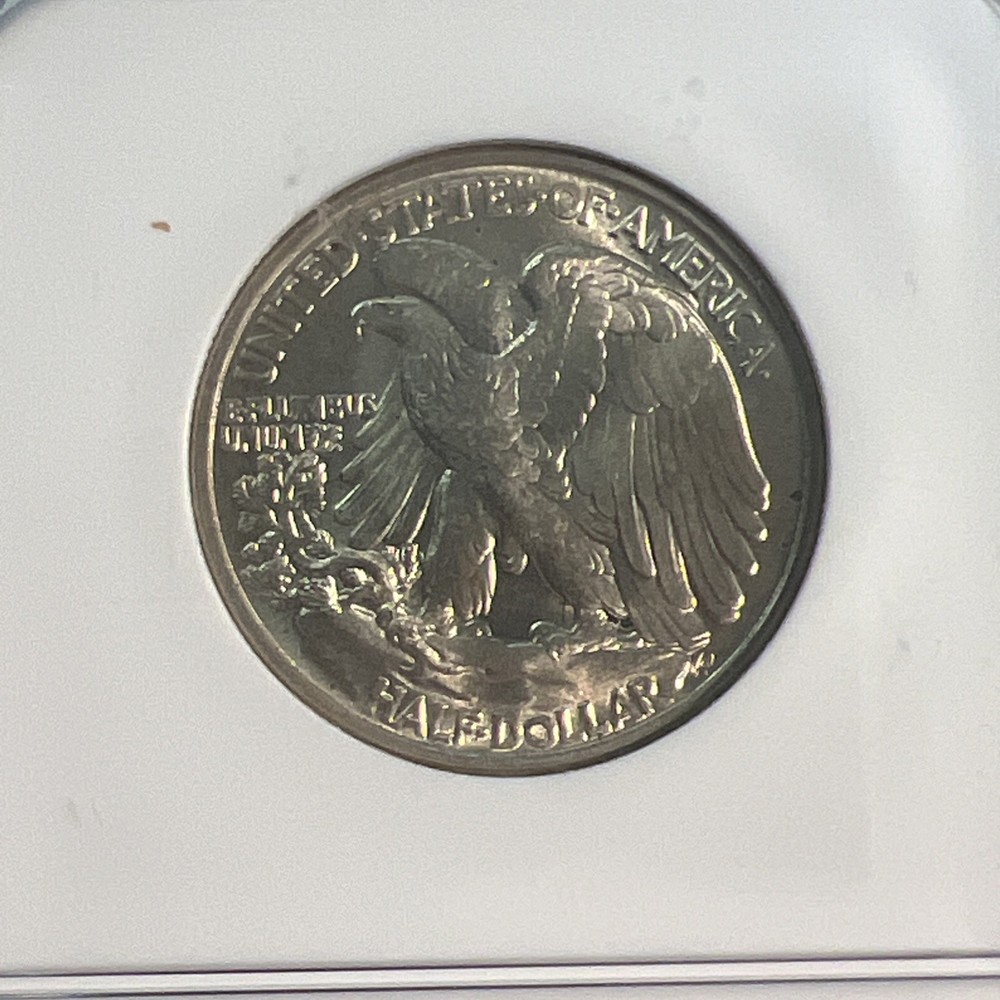 1944 Walking Liberty Half Dollar NGC MS65