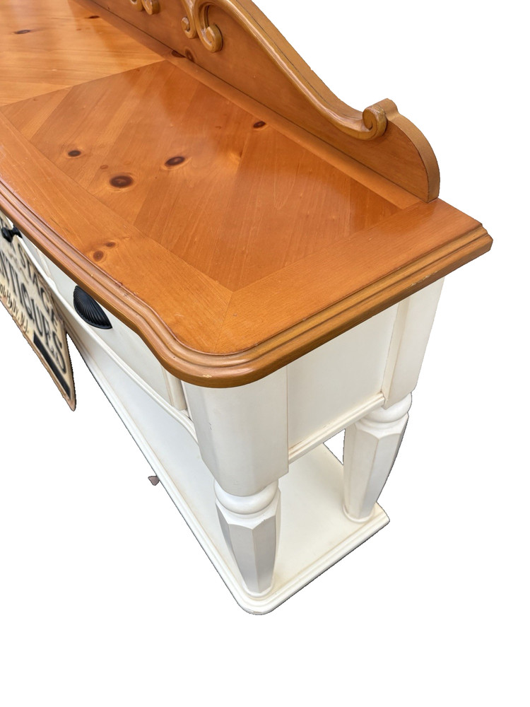 66890 Modern Country Buffet Sideboard Server Cabinet