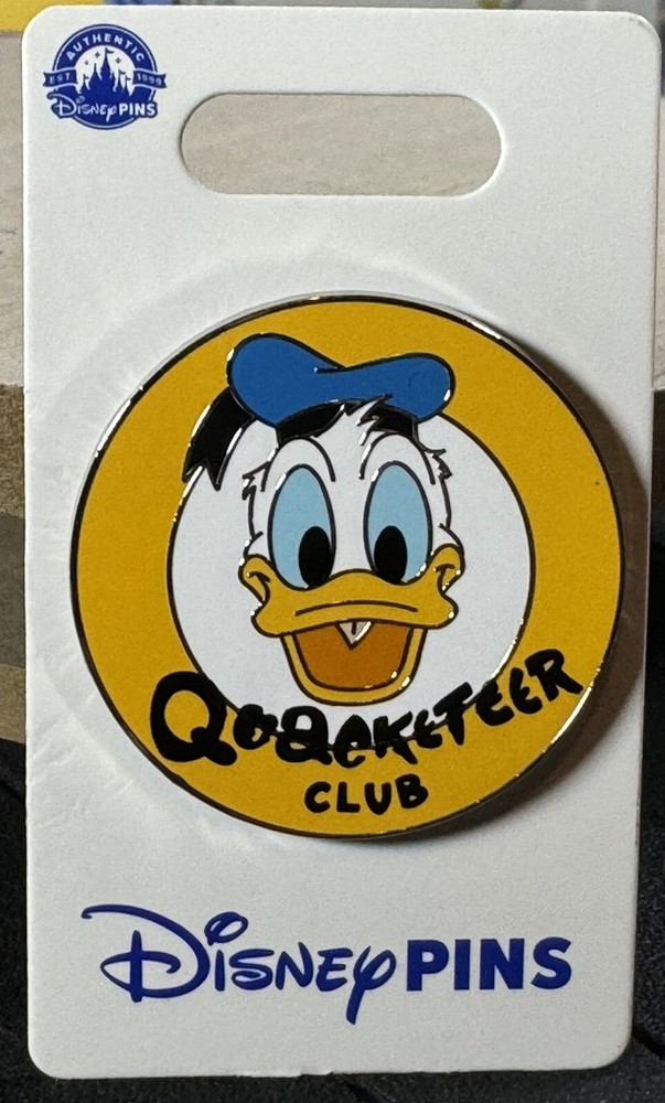 Disney 2024 Quacketeer Donald Duck pin