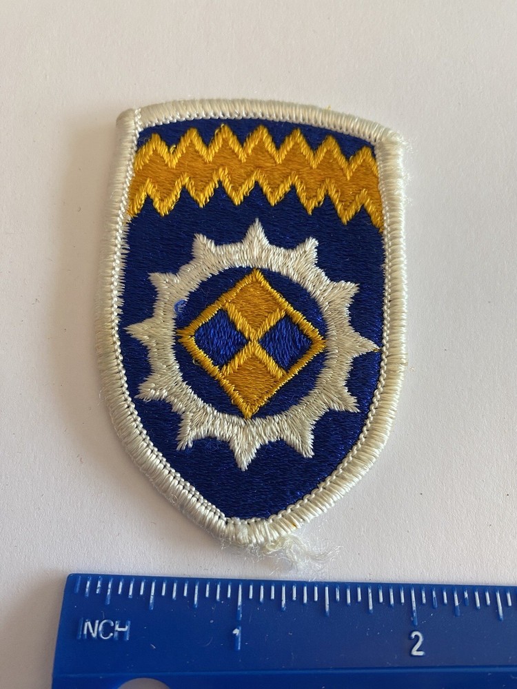 US Army Alaska Support Command Patch Full Color Patch INV5456