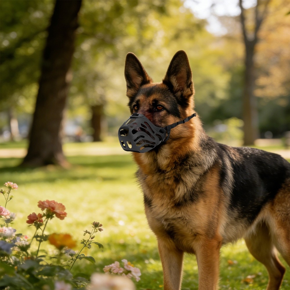 Dog Muzzle Soft Breathable Dog Muzzle Dog Muzzle Preventing Chewing and Biting