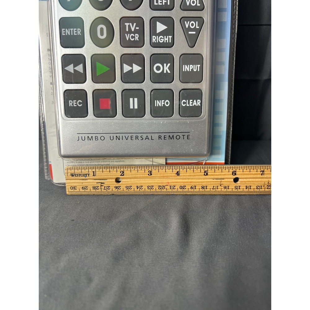 Large Universal Remote With Large Buttons NIP