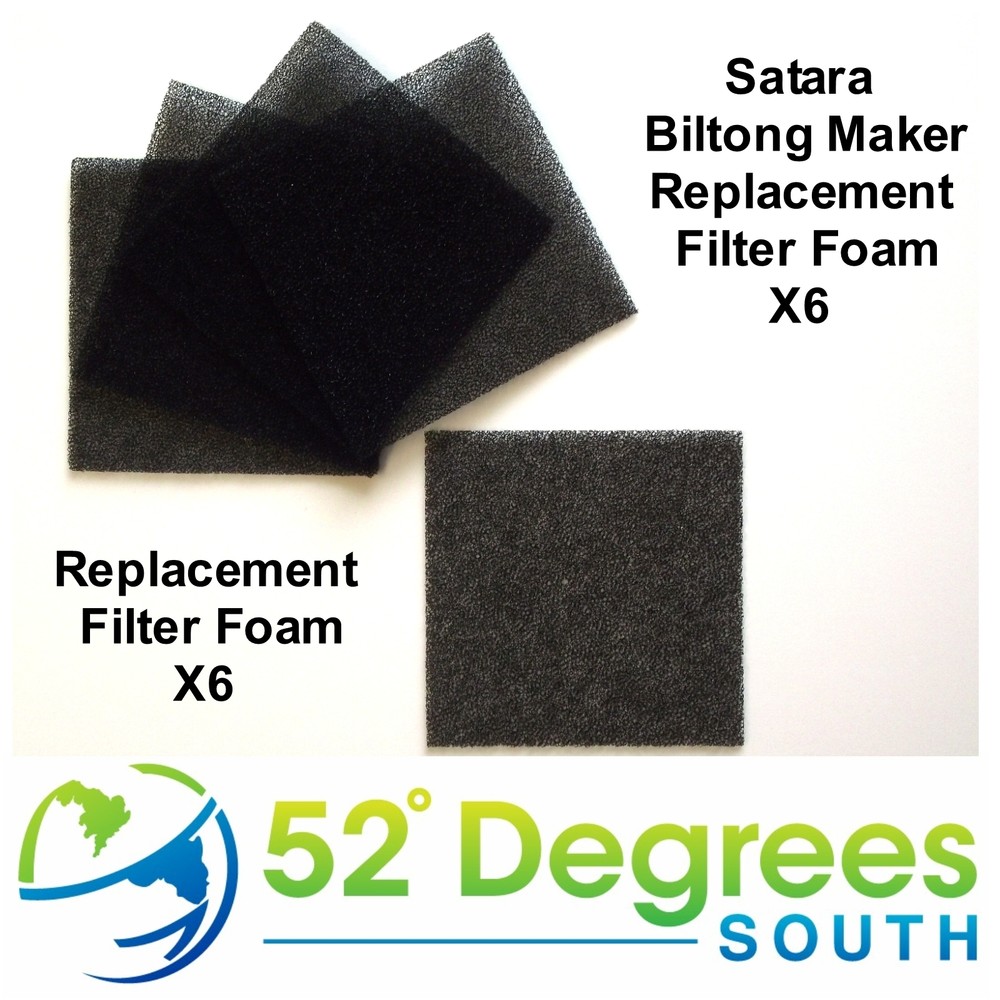 Satara Biltong Maker Biltong Box Replacement Filter Foams