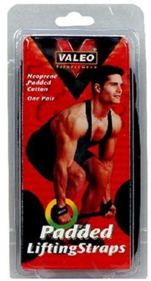 NOB VALEO PADDED LIFTING STRAPS ONE PAIR VF4548BK; COMFORTABLE; MACHINE WASHABLE