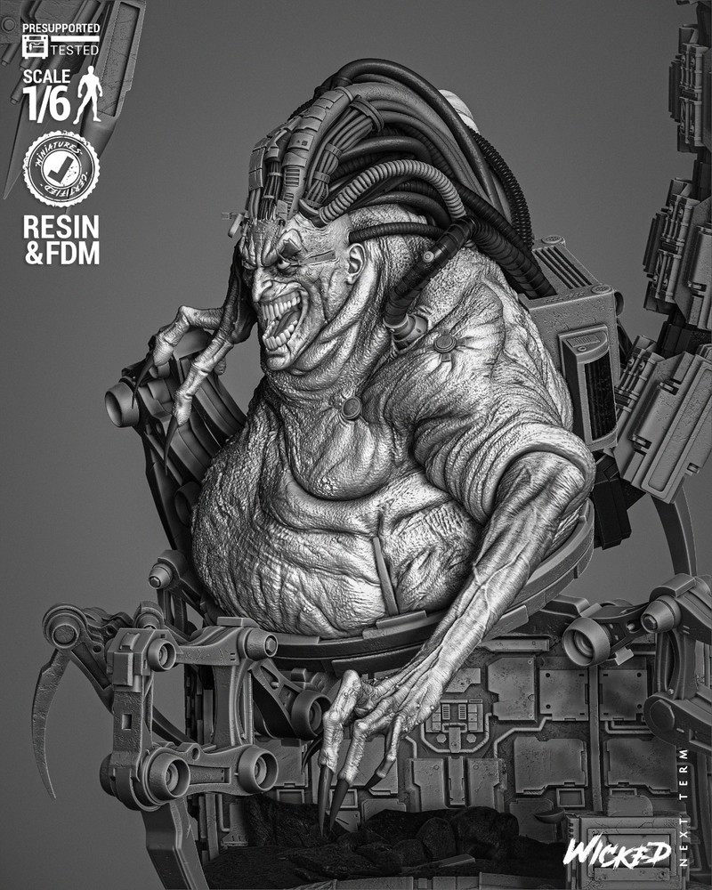 Mojo Resin Sculpture Statue Model Kit Unpainted/Unassembled