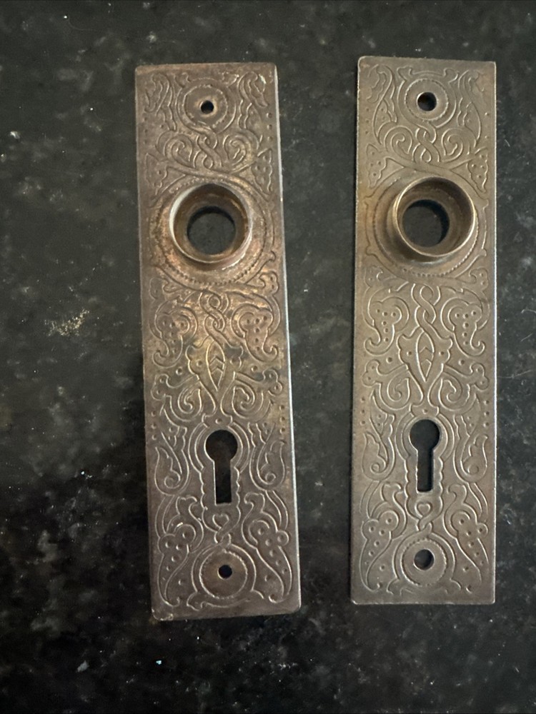 Russell & Erwin Set Aesthetic Victorian Backplates