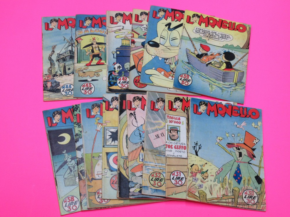 IL MONELLO year 1960 COMPLETE 1 / 52 ORIGINAL!!
