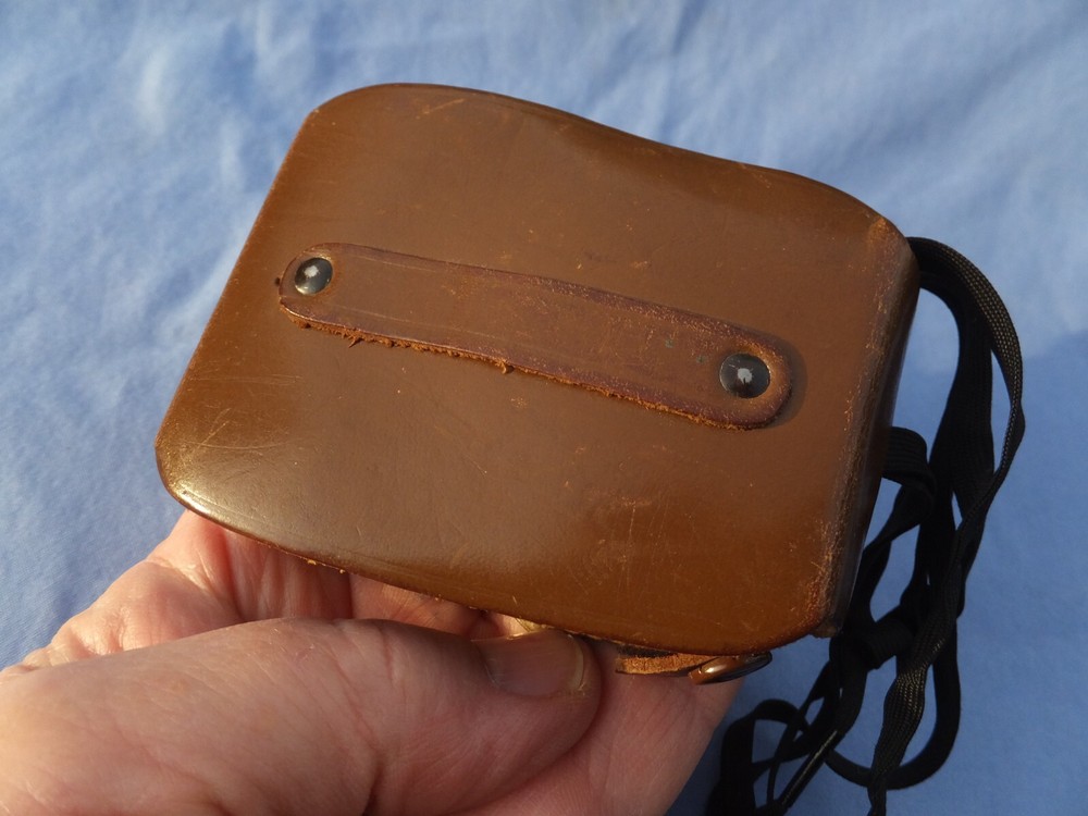 1950s General Electric Camera Analog Light Exposure Meter Type PR-1 Leather Case