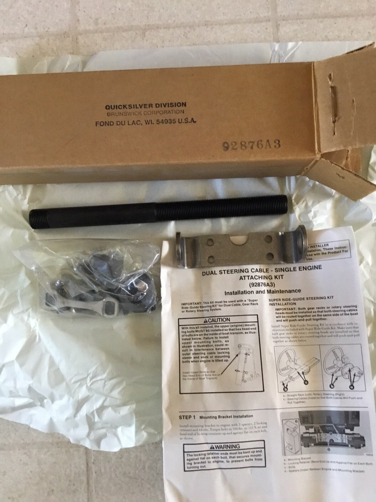 Mercury Oem Steering Kit 92876A3