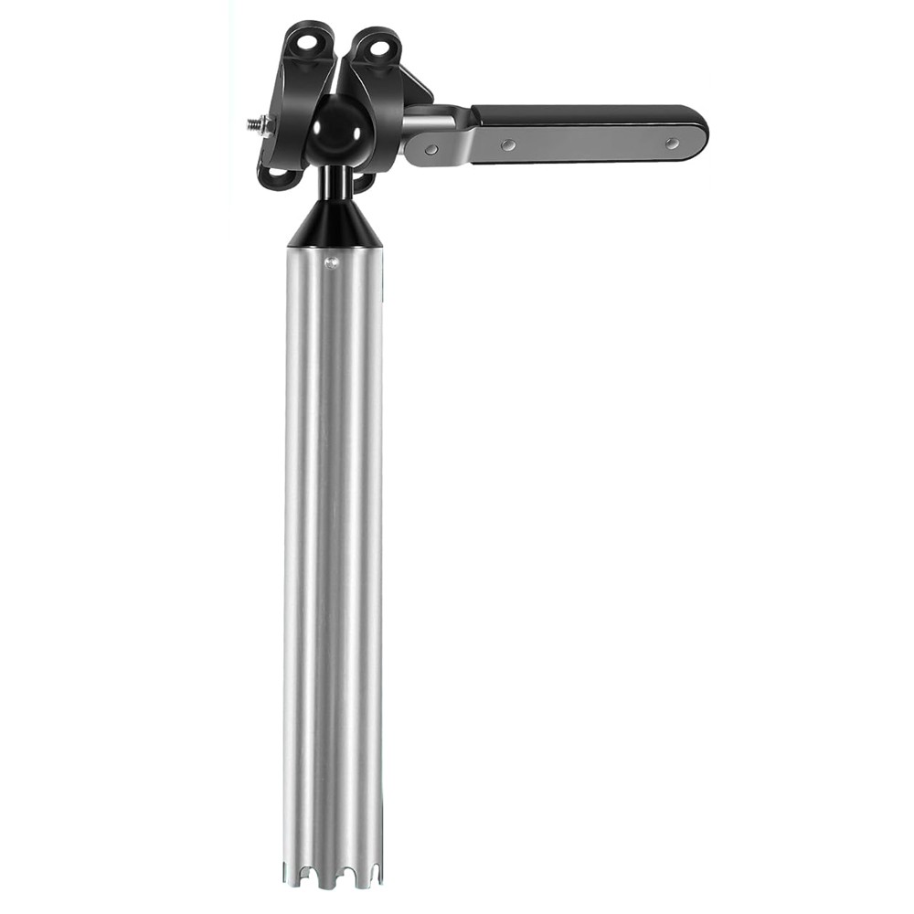 T10-355 All-Angle Adjustable Fish Rod Holder Mount For Magma Rectangular Grills