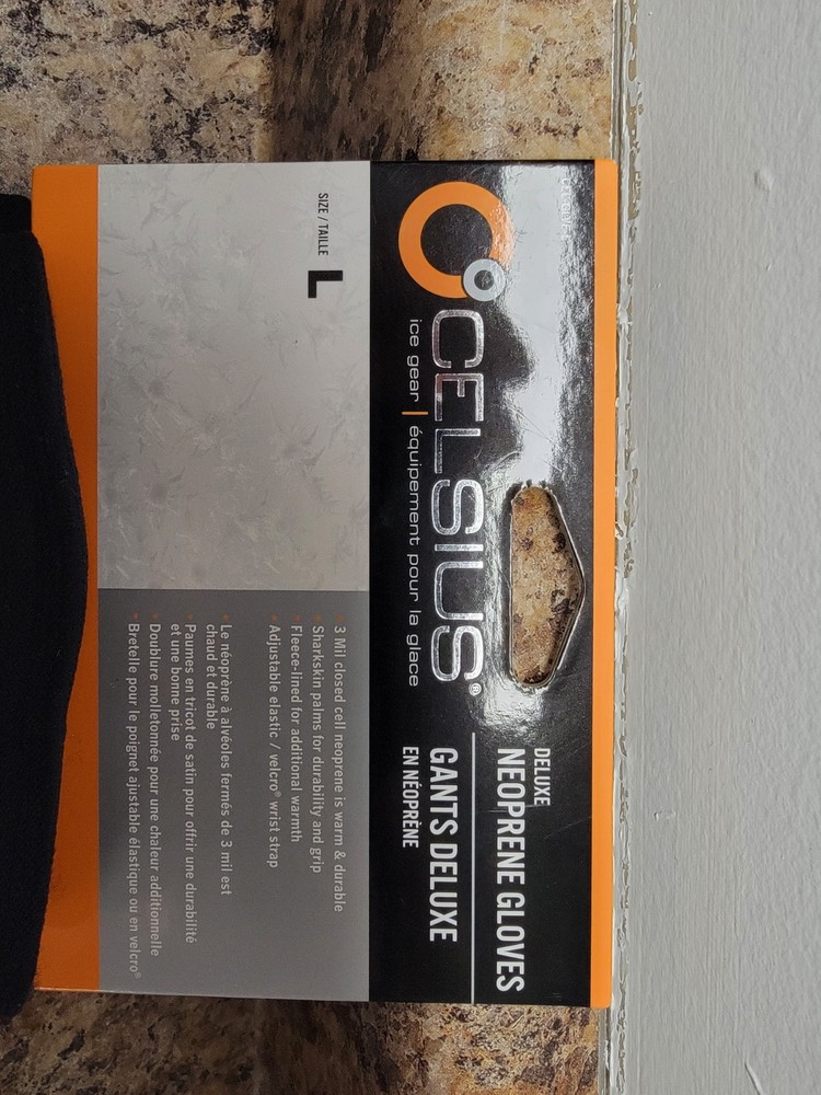 NEW Celsius Neoprene Gloves Size Large