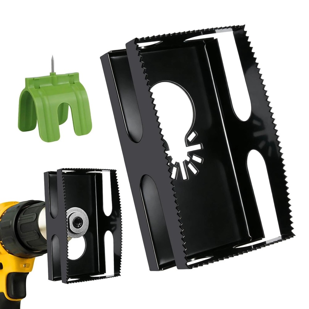 Drywall Cutter Tool - Square Slot Cutter for Oscillating Multi-Tools