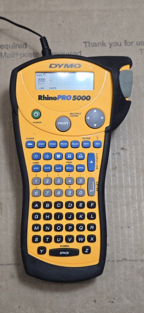 Dymo - RhinoPRO 5000 Barcode/Label Printer