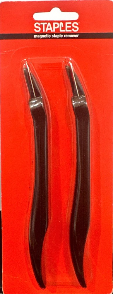 Staples Brand Magnetic staple remover 2-pack