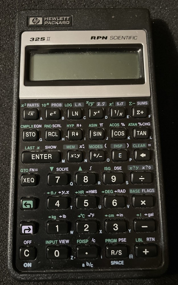 HP 32SII RPN Scientific Calculators