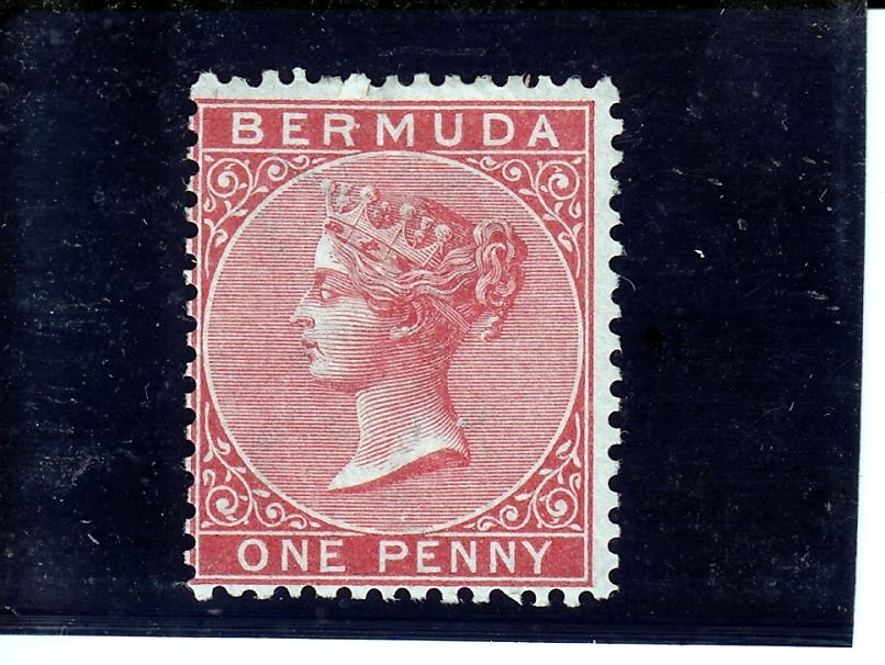 BERMUDA  1865  SG 1  MINT NO GUM
