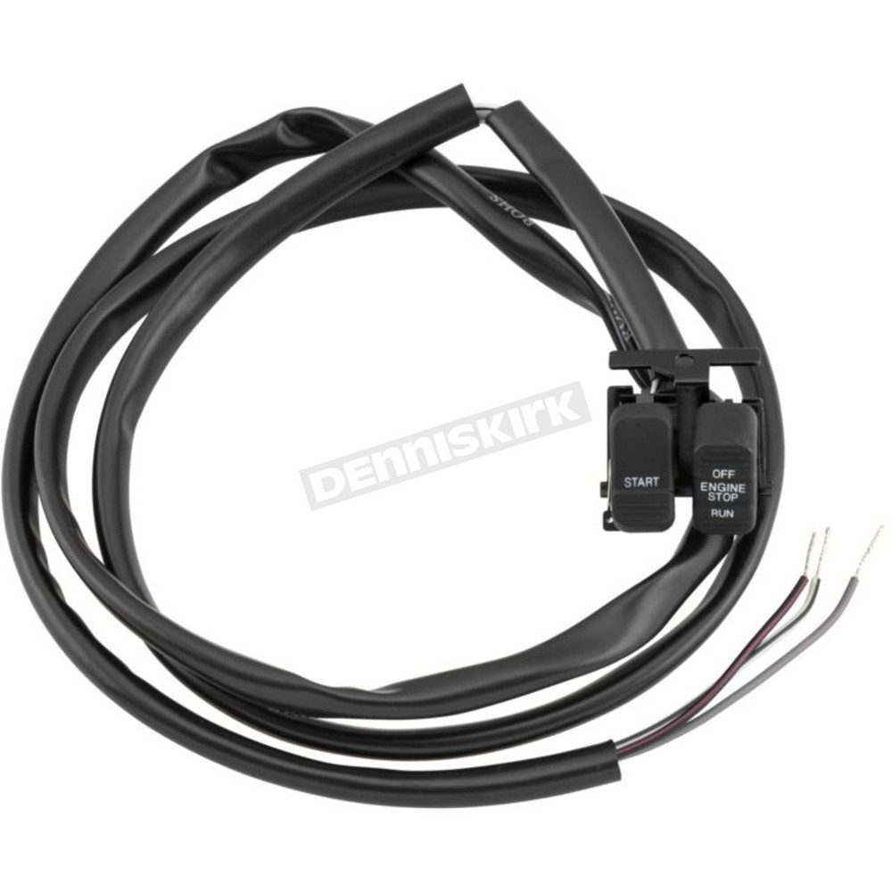 Twin Power Black Stop/Start Switch - 25865DA