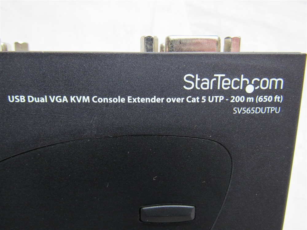 4 LOT StarTech SV565DUTPU USB VGA KVM Console Extender over CAT5 UTP + Adapter