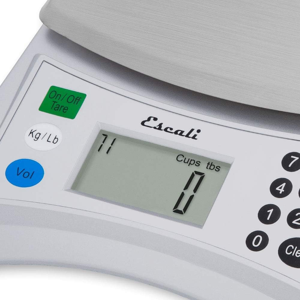 Pana V136 Large Volume Measuring Kitchen/Baking/Cooking Scale, Preprogrammed wit